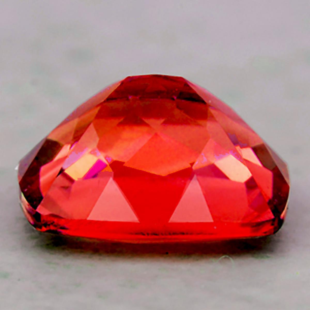 Natural Reddish Orange Andesine [Flawless-VVS]