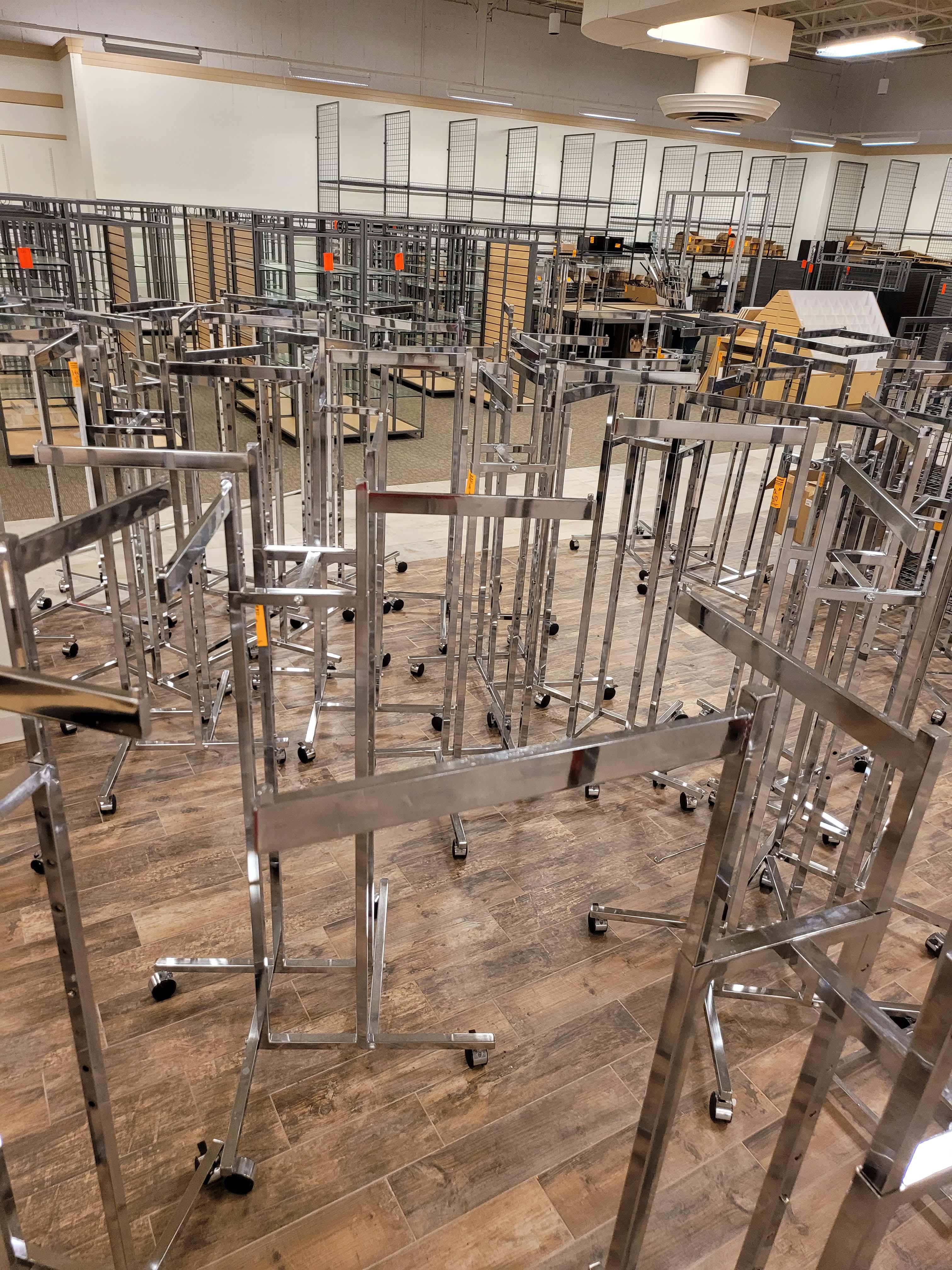 4 - Way Clothing Racks