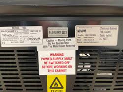 Novum Freezer 710l Display Ice Cream Freezer - Black
