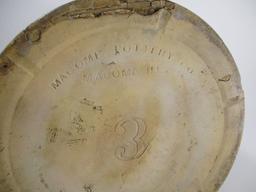 3 Gal. Macomb Stoneware Salt Glaze Crock