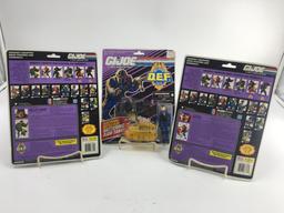3 GI JOE DEF FORCE WARRIORS IN GOOD SHAPE