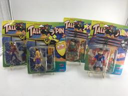 4 TALE SPIN ACTION FIGURES