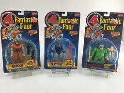 3 FANTASTIC FOUR ACTION FIGURES