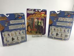 3 INSPECTOR GADGET ACTION FIGURE