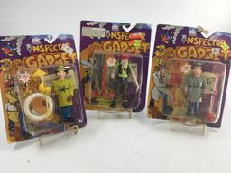 3 INSPECTOR GADGET ACTION FIGURE