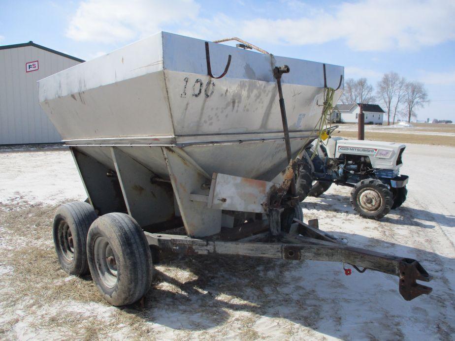 Stainless Fertilizer Spreader Buggie