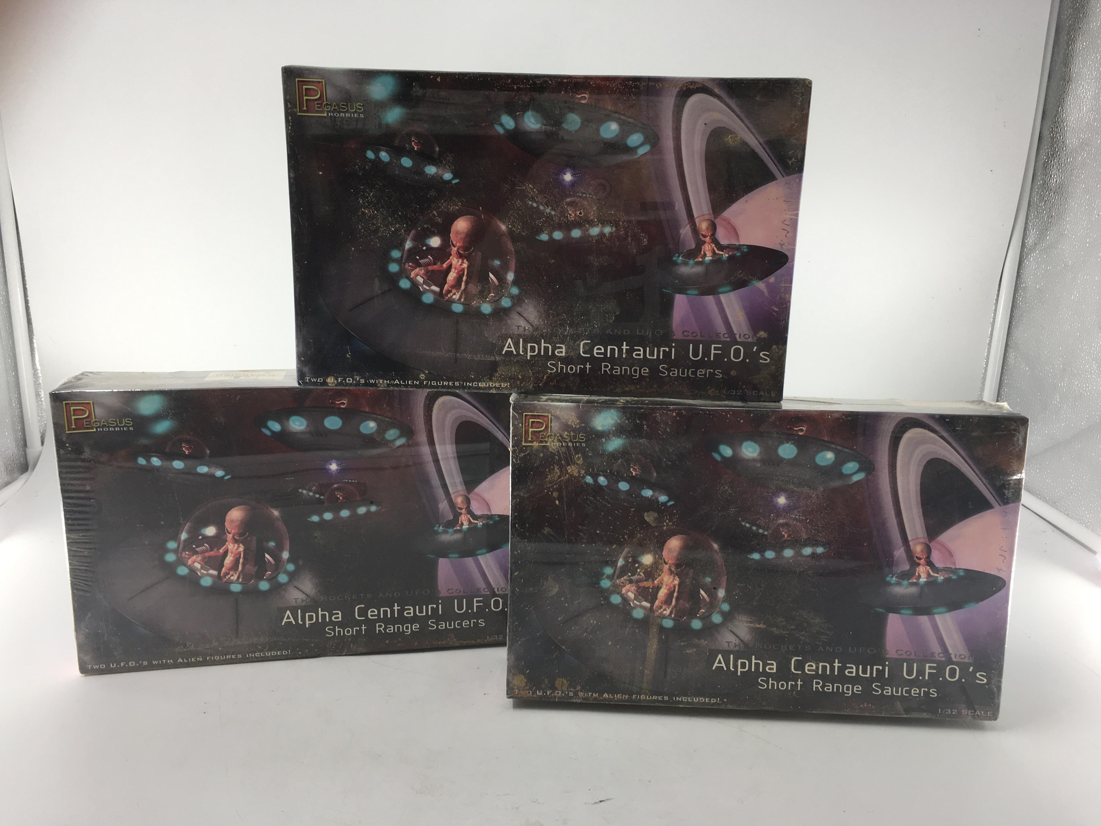 3 PEGASUS HOBBIES MODELS