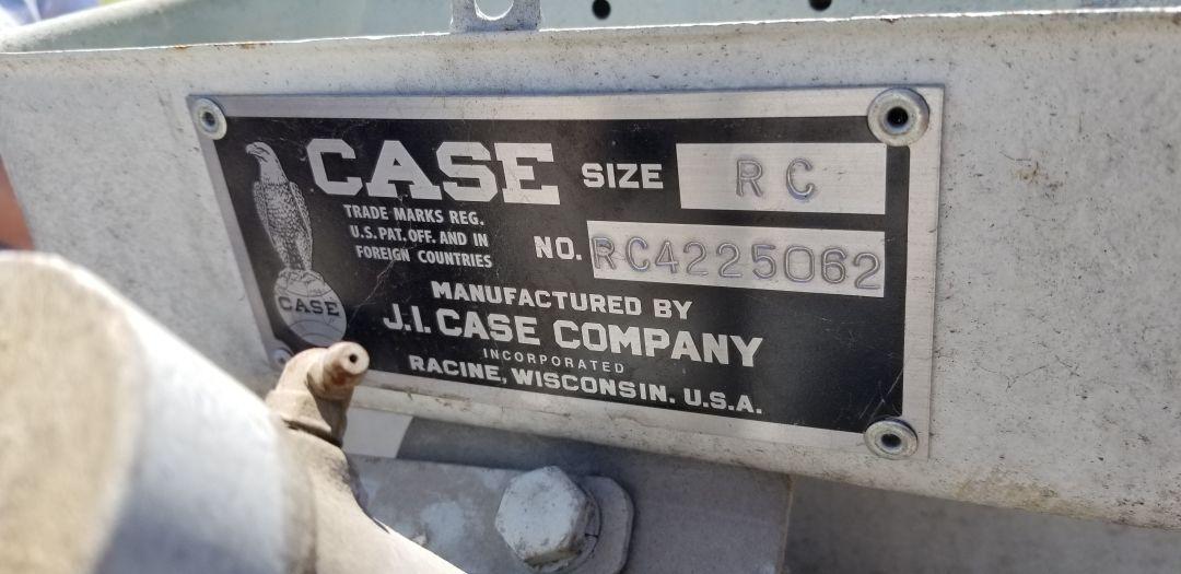 1938 Case RC Tractor