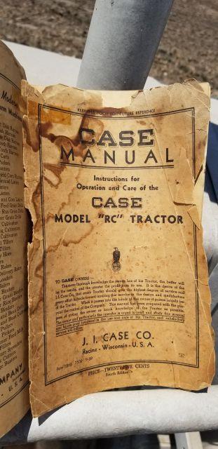 1938 Case RC Tractor
