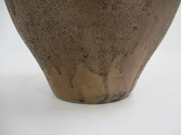 1 Gal. Decorated Ovoid Redware Jug