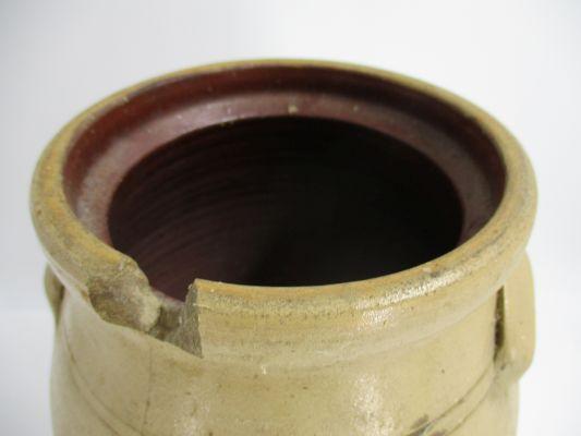 4 Gal. Decorated Eastern American Salt Glaze Churn