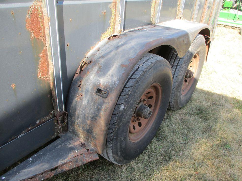 1999 Titan Gooseneck Stock Trailer