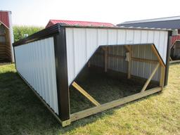 10' x 16' Calf Hutch