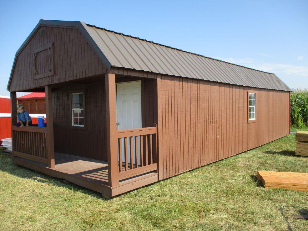 10' x 16' Lofted Cabin