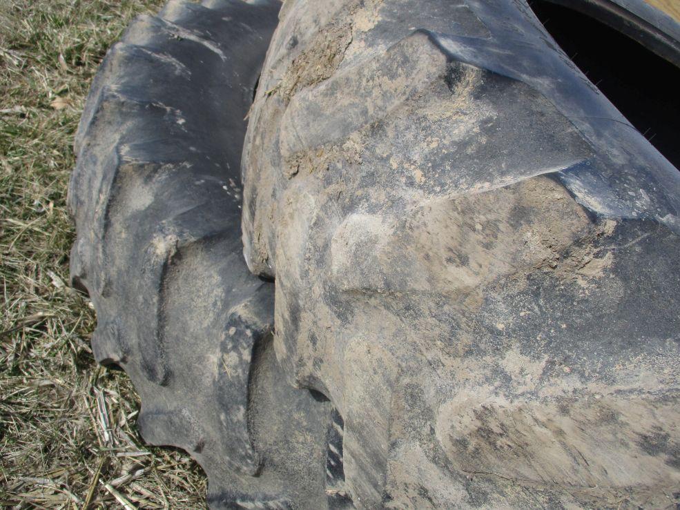 (2) Firstone 480-80R 46 Tires