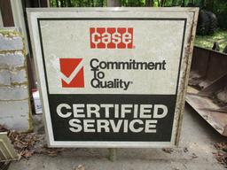 Case Tractor Dealership Sign