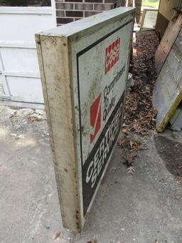Case Tractor Dealership Sign