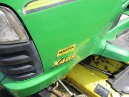 JD X485 Riding Mower