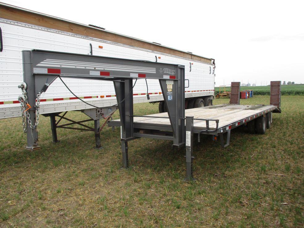 2008 Titan Gooseneck Trailer