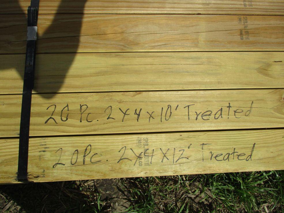 (40) 2" x 4" Treated