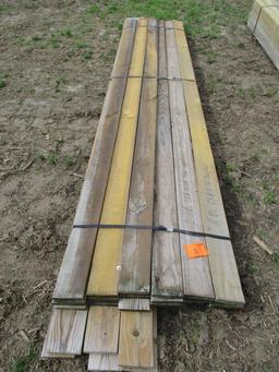 (33) 1" x 6" Treated