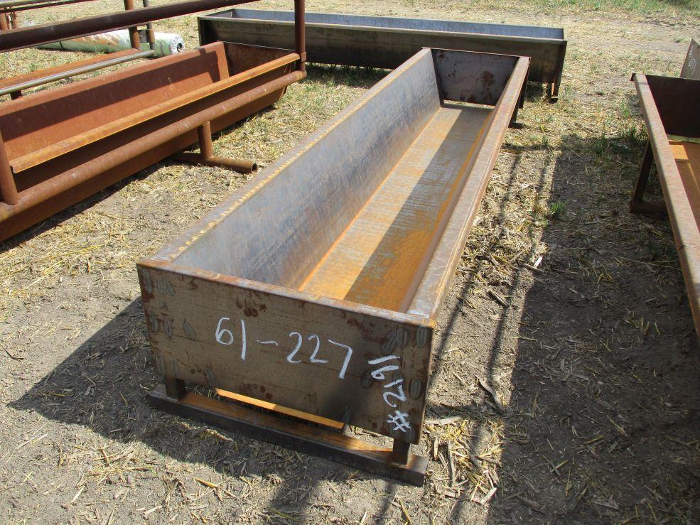 10' Steel Feed Bunk