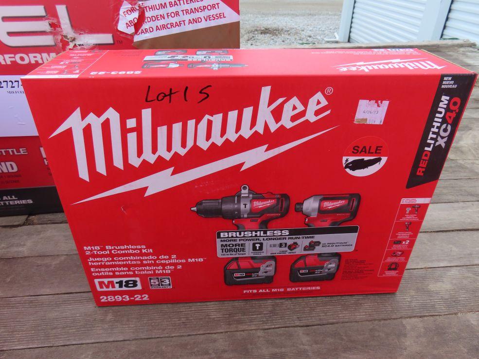 Milwaukee M18 2 Tool Combo Kit