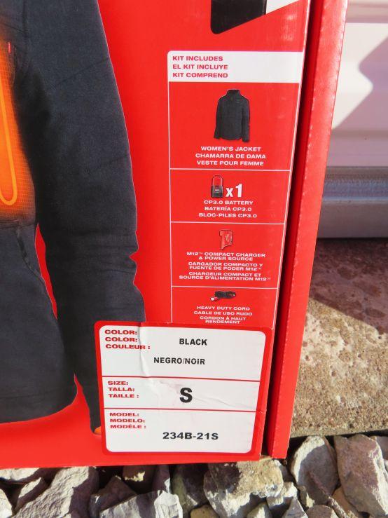 Milwaukee Axis Heated Coat - SMALL
