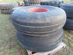 (2) Implement Tires and Rims
