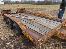 Triple Axle Equipment Trailer