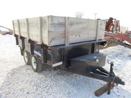 2014 Sure-Trac 10' Dump Trailer
