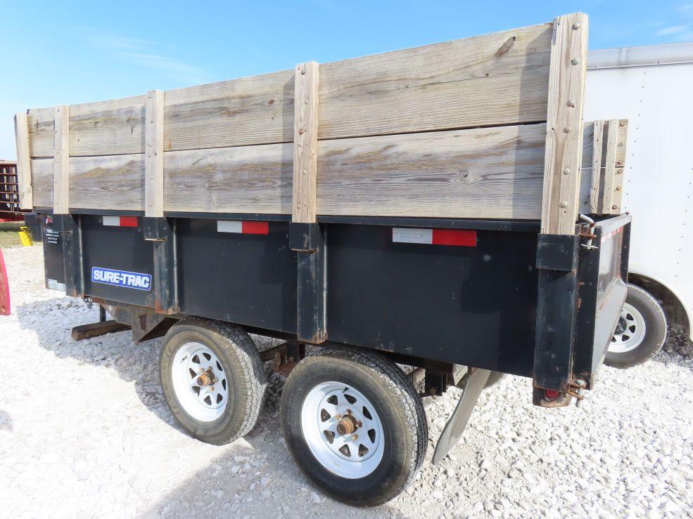 2014 Sure-Trac 10' Dump Trailer
