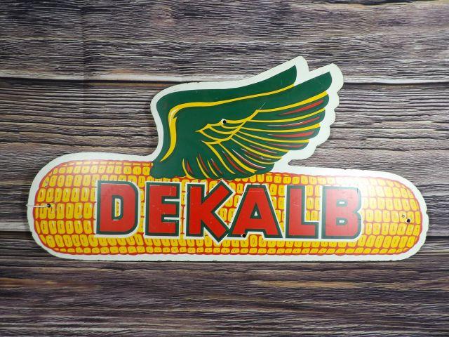 DeKalb Masonite Sign