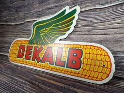 DeKalb Masonite Sign