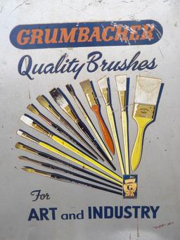 Grumbacher Quality Brushes  Paintbrush Store Display