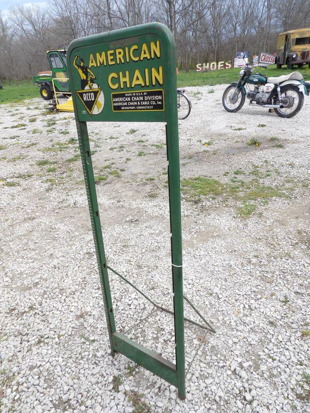 American Chain ACCO Display Rack