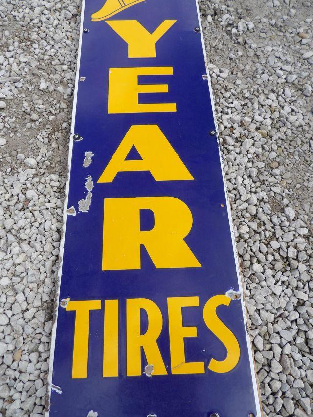 Good Year Tires Porc. Vertical Sign