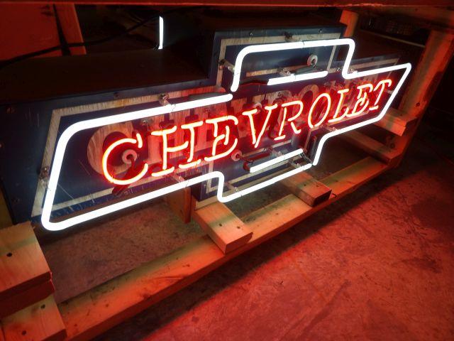 Chevrolet Neon Sign - Custom