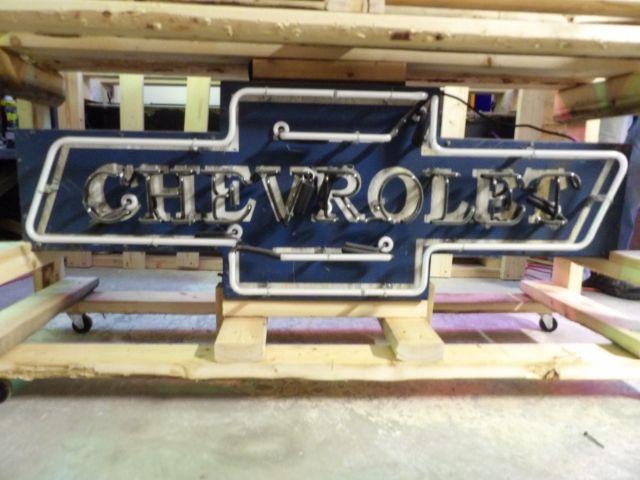 Chevrolet Neon Sign - Custom