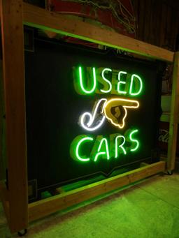 Used Cars Neon Sign