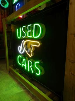 Used Cars Neon Sign