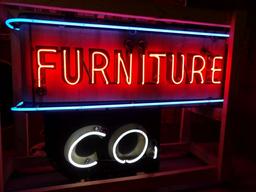 Furniture Company Bullnose Neon Sign