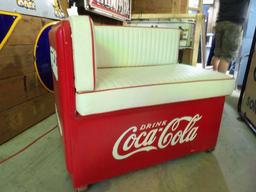 Coca Cola Cooler Corner Seat