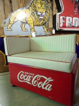 Coca Cola Cooler Corner Seat