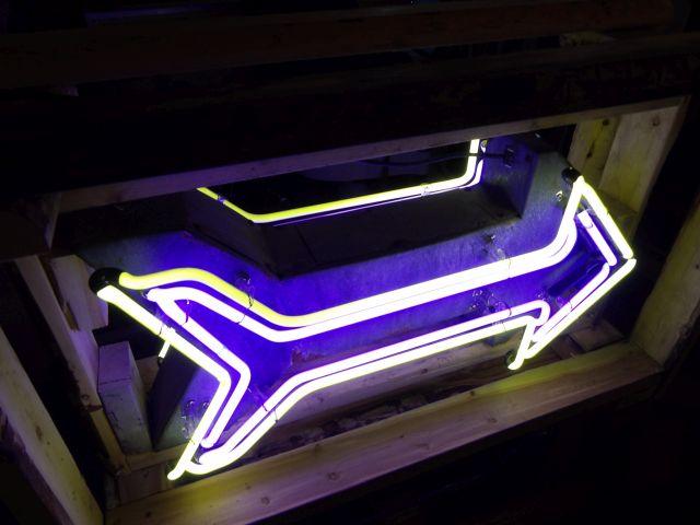 Arrow Neon Sign