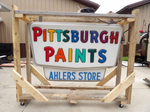 Pittsburgh Paints  Light Sign