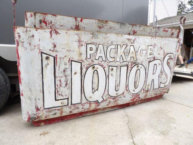 Package Liquor Bullnose Neon Sign