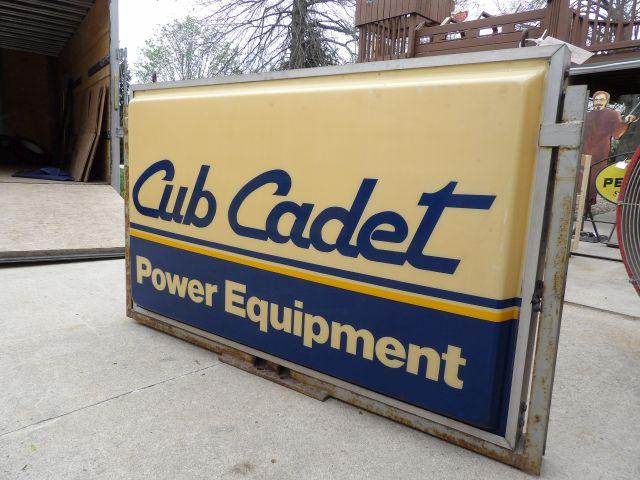 Cub Cadet Power Equipment Lighted Sign