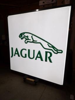 Jaguar Lighted Dealership Sign