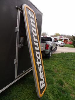 Lot of (2) Dairy Queen Restaurant Signs